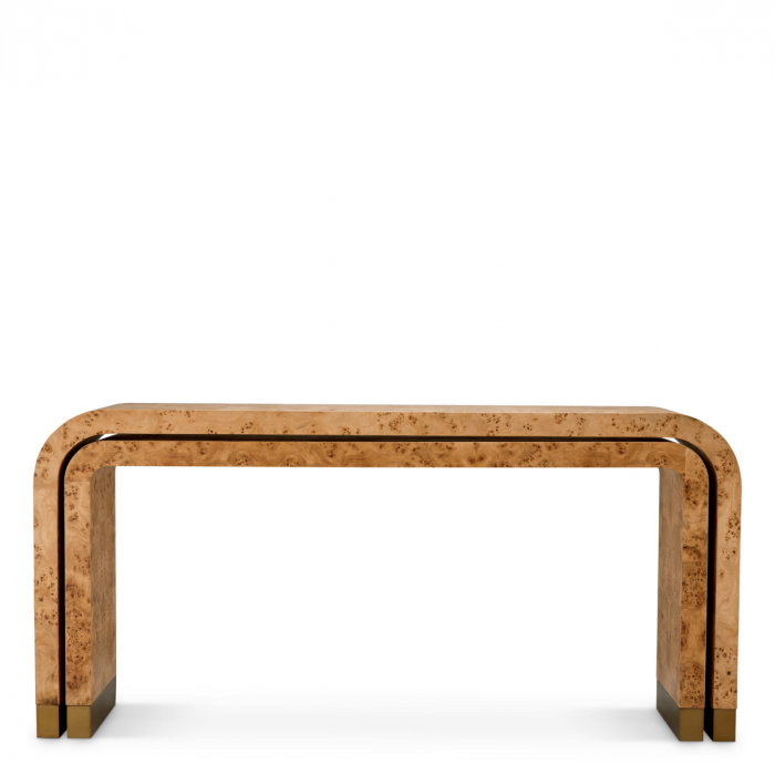   Mese console Quinton din furnir de mappa burl maro deschis set de 2 119327 EICHHOLTZ [4]