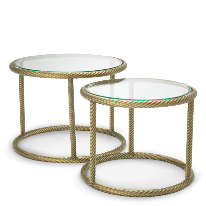   Mese laterale Addison finisaj din alamă vintage set de 2 118298 EICHHOLTZ [1]