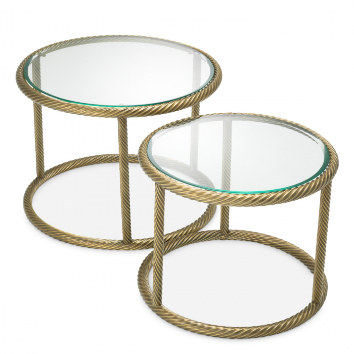   Mese laterale Addison finisaj din alamă vintage set de 2 118298 EICHHOLTZ [4]