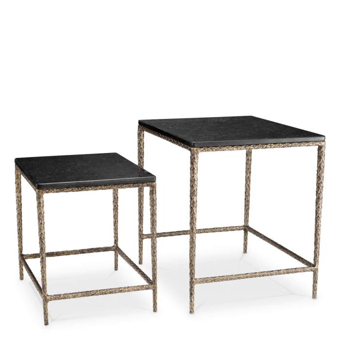   Mese laterale Ferndale din granit negru set de 2 118213 EICHHOLTZ [4]