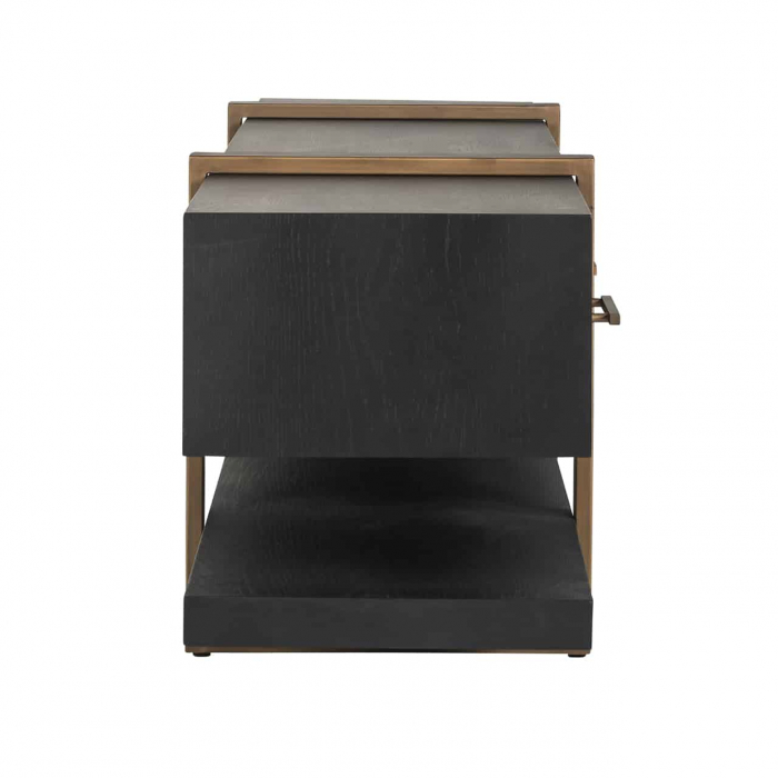 Mobilier TV Cambon 3 sertare (cafea închisă), 7803 - Richmond Interiors [2]
