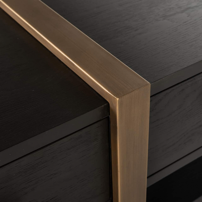 Mobilier TV Cambon 3 sertare (cafea închisă), 7803 - Richmond Interiors [7]
