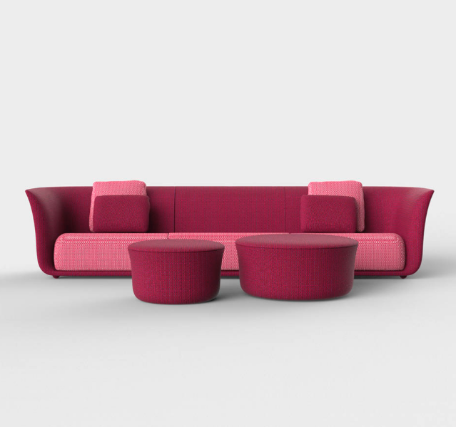 Modul lounger dreapta canapea premium Suave pentru exterior 114x160x71 cm, 67016 - Vondom [9]