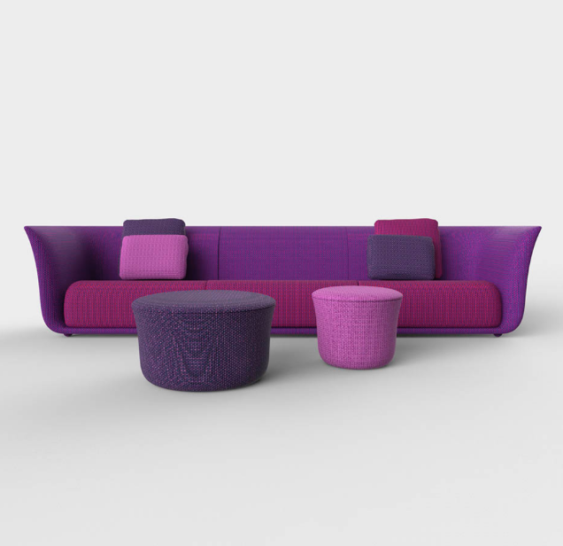 Modul lounger dreapta canapea premium Suave pentru exterior 114x160x71 cm, 67016 - Vondom [7]