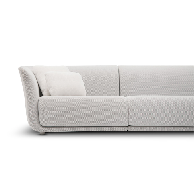 Modul lounger dreapta canapea premium Suave pentru exterior 114x160x71 cm, 67016 - Vondom [11]