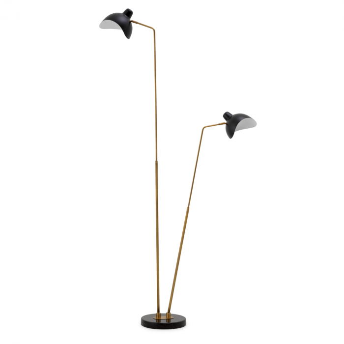   Lampa de podea Asta Double finisaj din alamă antică 115462 EICHHOLTZ [2]