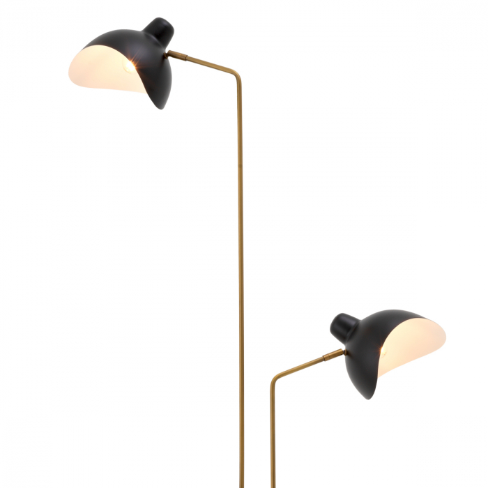   Lampa de podea Asta Double finisaj din alamă antică 115462 EICHHOLTZ [4]
