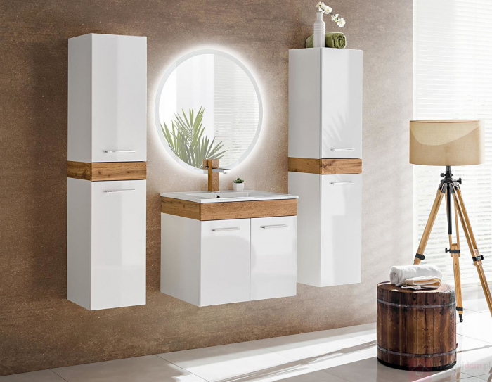Oglinda baie 60 cm LED rotunda Venus COMAD [2]