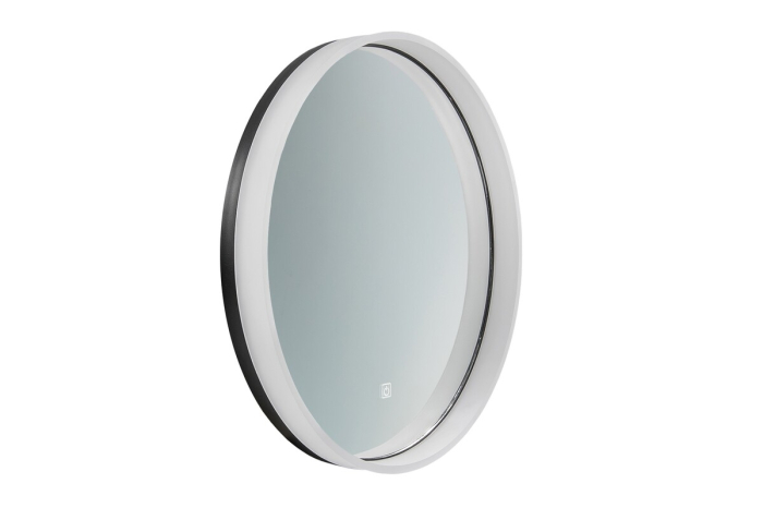 Oglindă Orion Lu Led 90 cm, Rotundă, Cu Ramă și LED, Neutru - COMAD [2]