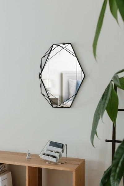 Oglinda decorativa hexagonala Cosette 57x43 cm, cadru metalic diverse culori, 358776-165 - King [9]
