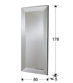 Oglinda decorativa sticla Ota 180/150/95 cm, forma dreptunghiulara, 29-E07/90 - Schuller [9]