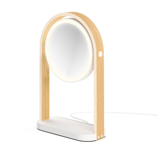 Oglindă Bellwood 25x11,7x38,3 cm, Lemn Alb - Umbra [4]