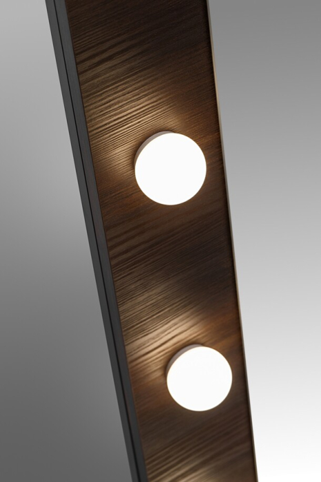 Oglindă Dorothy Ristretto 40 cm, LED, Fără Ramă, Neutru - COMAD [5]