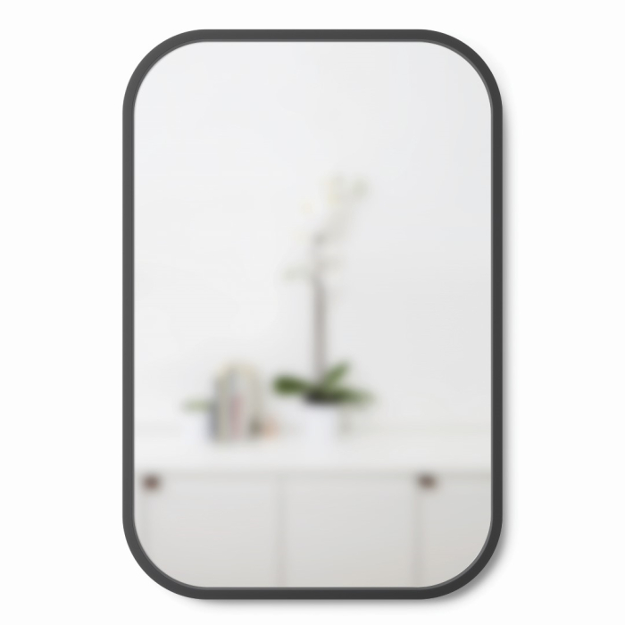 Oglindă Hub 61x3x91 cm, Cauciuc Negru - Umbra [2]