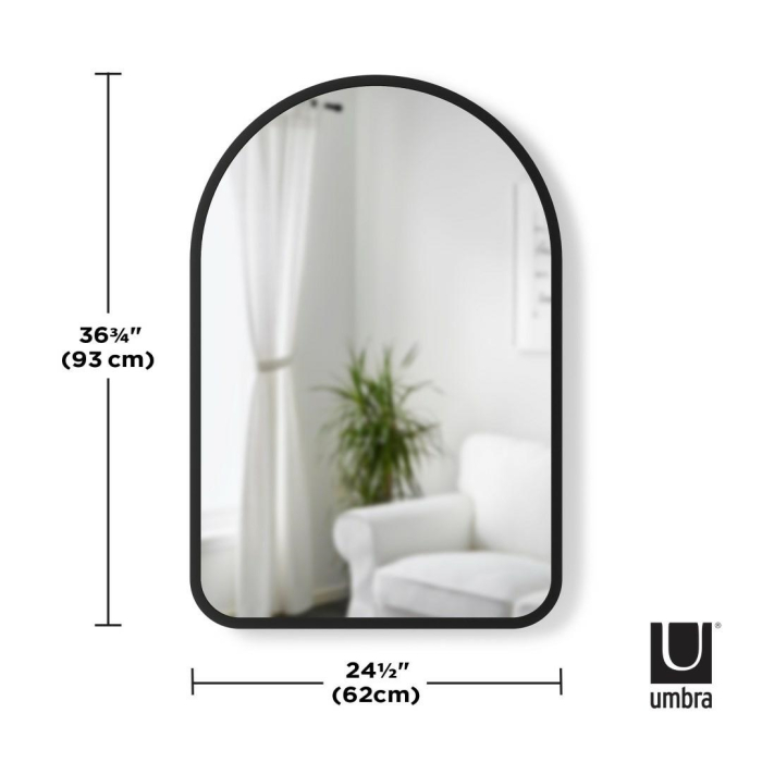 Oglindă Hub 62x3x93 cm, Negru - Umbra [4]