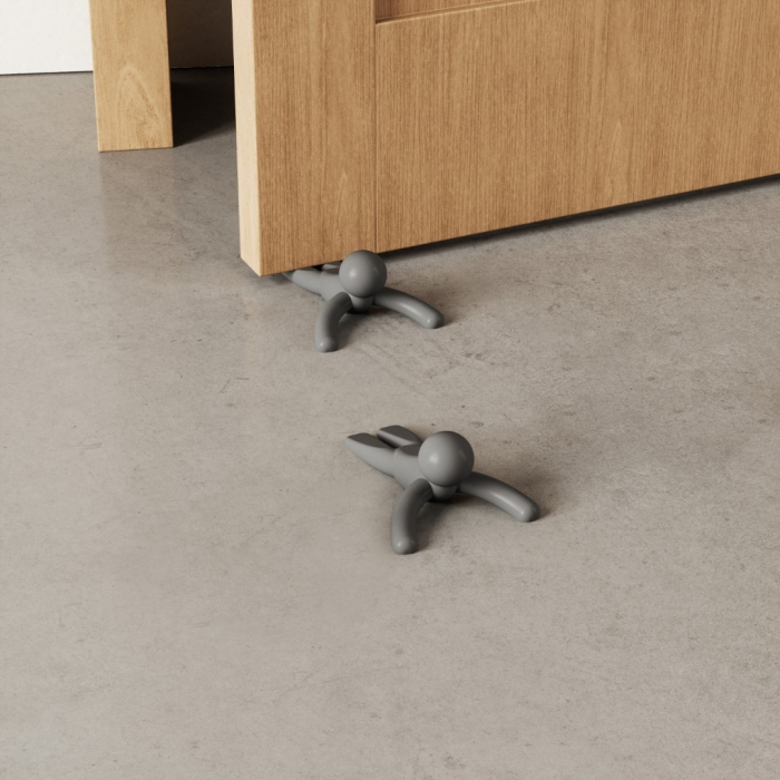 Opritor pentru Ușă Buddy 2 15x11x6 cm, Cauciuc Termoplastic Gri - Umbra [5]