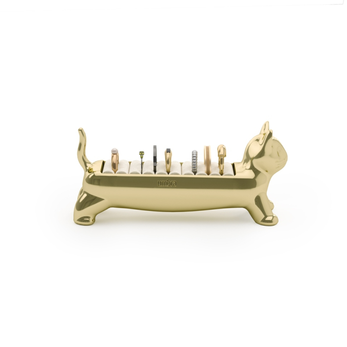 Organizator pentru Inele Ali Cat 12x4x5 cm, Auriu Lustruit - Umbra [5]