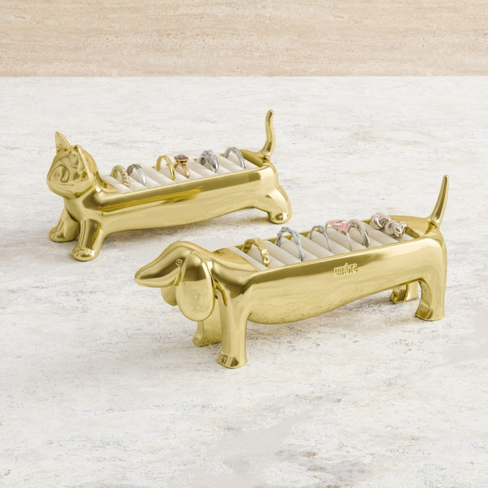 Organizator pentru Inele Ali Cat 12x4x5 cm, Auriu Lustruit - Umbra [8]