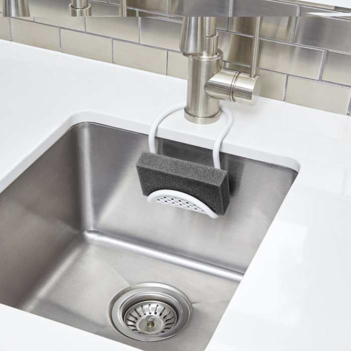 Organizer pentru Chiuvetă Sling Caddy - Alb din Elastycznego Tworzywa Sztucznego Alb, Umbra 1004294-660 [4]