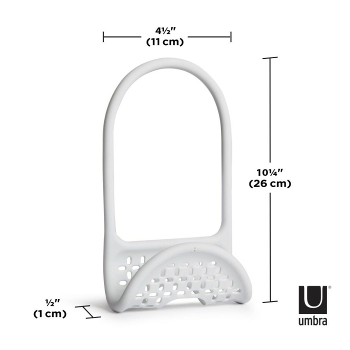 Organizer pentru Chiuvetă Sling Caddy - Alb din Elastycznego Tworzywa Sztucznego Alb, Umbra 1004294-660 [6]