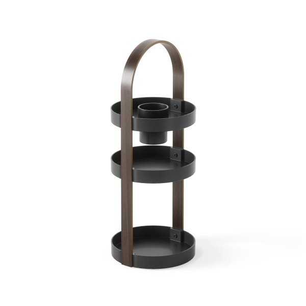 Organizer pentru Cosmetice Bellwood Negru / Maro Negru, 20x20x50cm, Umbra 1015098-048 [2]