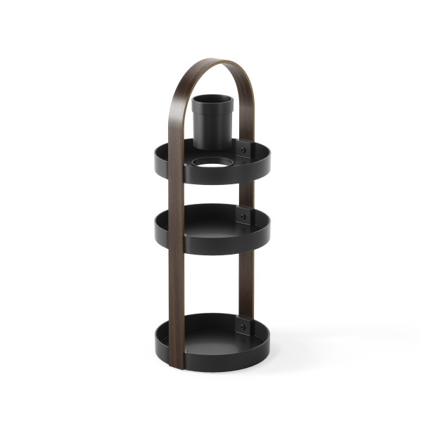 Organizer pentru Cosmetice Bellwood Negru / Maro Negru, 20x20x50cm, Umbra 1015098-048 [3]