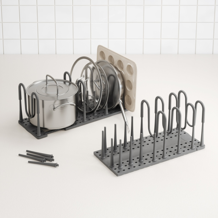 Organizer pentru Vase Peggy 54x19x21 cm, Gri - Umbra [4]