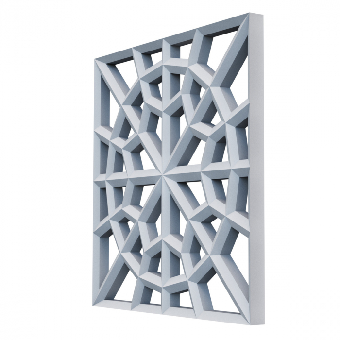 Ornament decorativ din poliuretan A 717 - 33x33x2 cm [2]