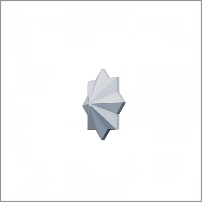 Ornament decorativ din poliuretan A711 - 14.5x14.5x3.5 cm [2]