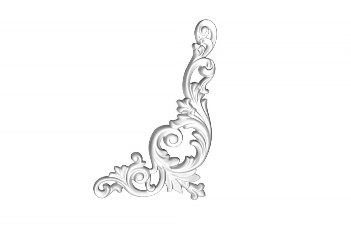 Ornament din poliuretan A611R - 26x12.6x1.5 cm [1]