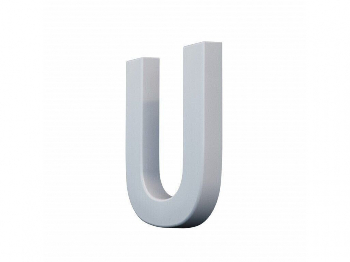 Ornament din poliuretan U - 20.4x16.4x2.5 cm [1]