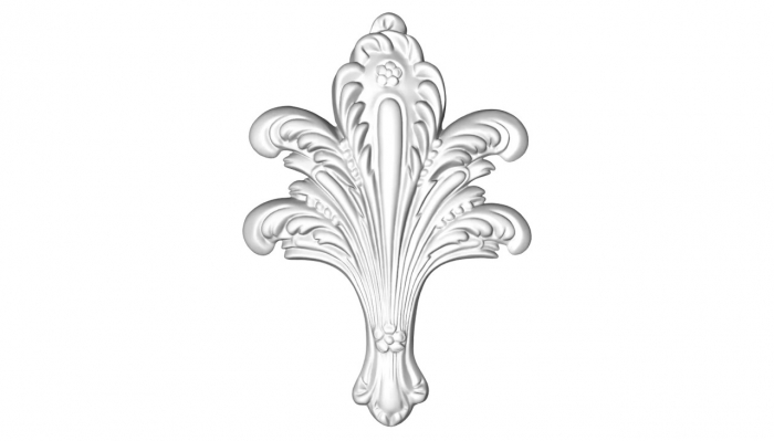 Ornament din poliuretan W817 - 22.5x15.9x2 cm [1]