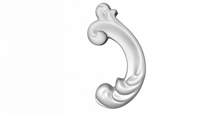 Ornament din poliuretan W863R - 13.5x6.5x2.3 cm [1]