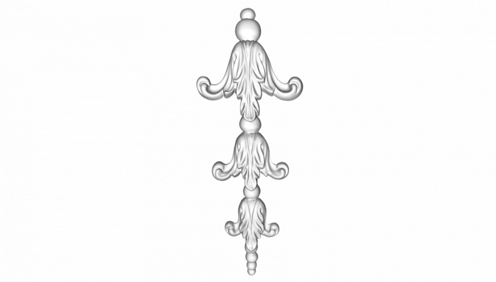 Ornament din poliuretan W864 - 33x13x2.6 cm [1]