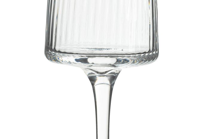 Pahar de Șampanie Riffle 215 7x7x25 cm, Sticlă Transparent - Kare Design [3]