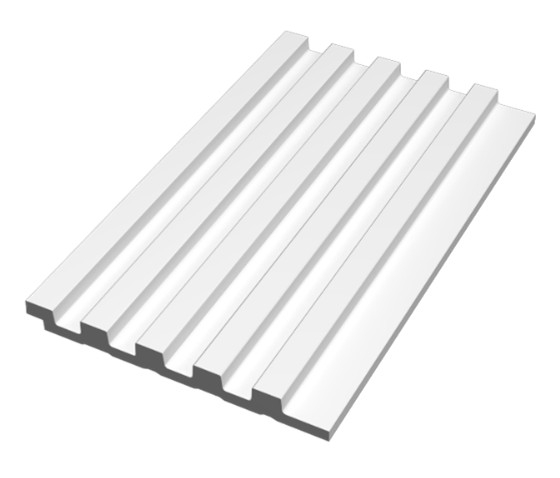 Panou decorativ 3D din polimer rigid, model Riflaj WP3 NEW - 12.2x1.2x270 cm [1]