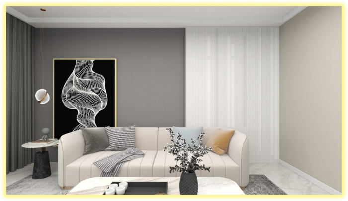 Panou decorativ 3D din polimer rigid, model Riflaj WP3 NEW - 12.2x1.2x270 cm [2]
