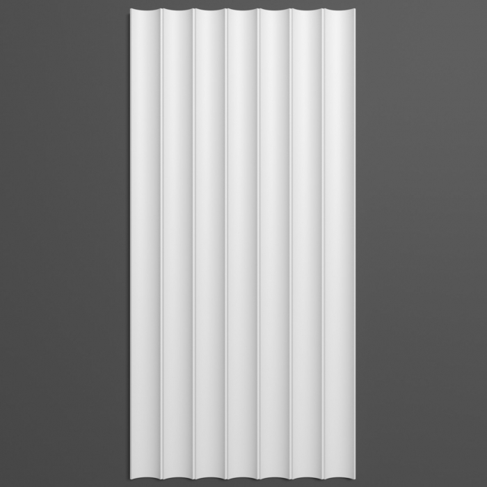 Panou decorativ 3D din poliuretan flexibil, model Riflaj W369F - 25x1.25x200 cm [1]
