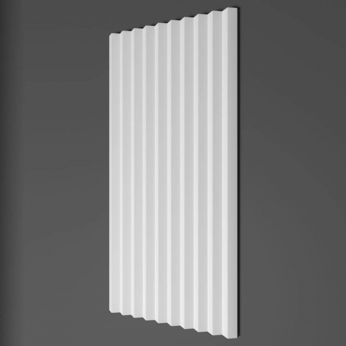 Panou decorativ 3D din poliuretan flexibil, model Riflaj W370F - 25x1.6x200 cm [2]