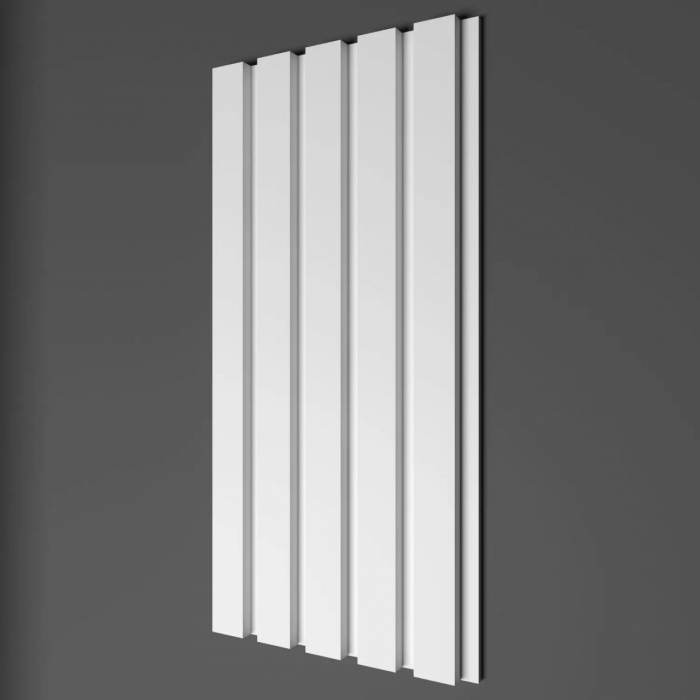 Panou decorativ 3D din poliuretan flexibil, model Riflaj W371F - 25x1.9x280 cm [3]