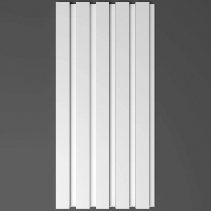 Panou decorativ 3D din poliuretan flexibil, model Riflaj W371F - 25x1.9x280 cm [1]