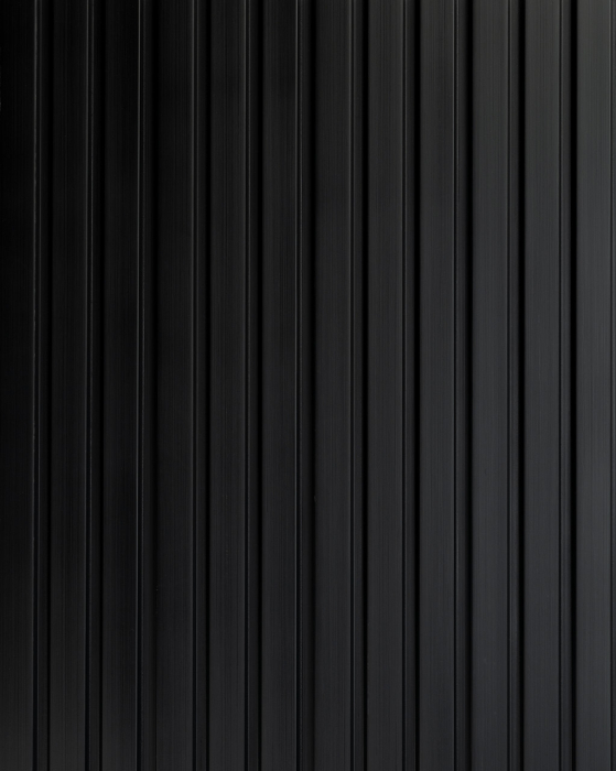 Panou riflat 3D Olmo, Negru, 270x11.6cm, Lamelio [2]