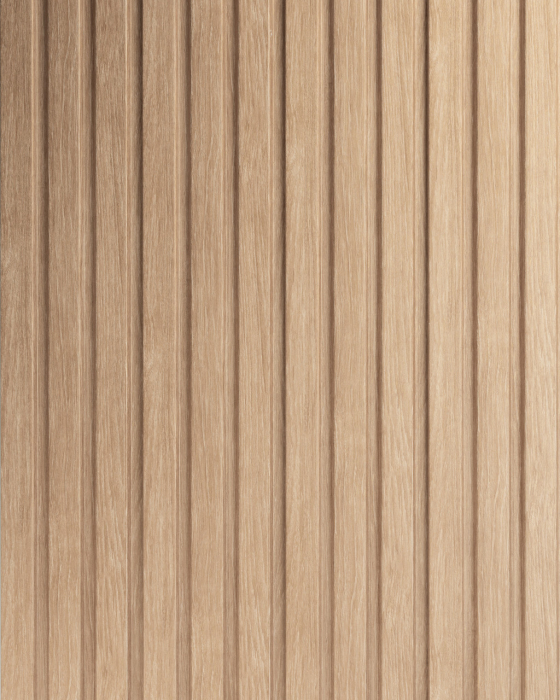 Panou riflat 3D Olmo, Oak Gold II, 270x11.6cm, Lamelio [2]