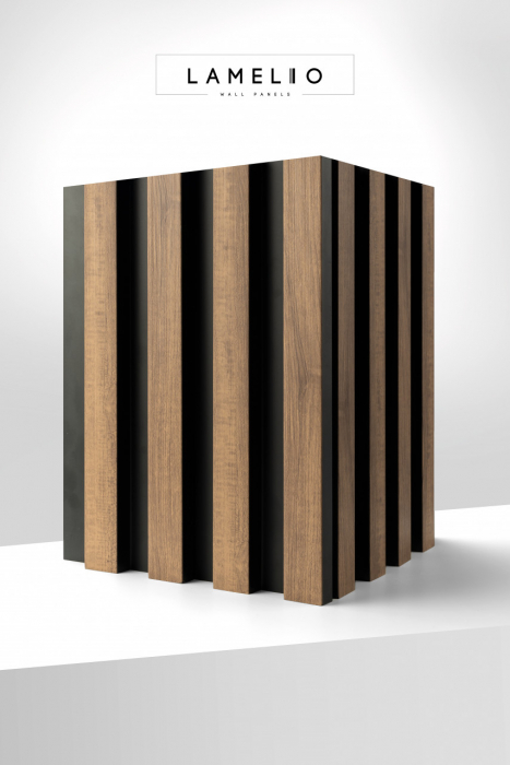 Panou riflat 3D Vasco, Oak Craft, 270x11.7cm, Lamelio [4]