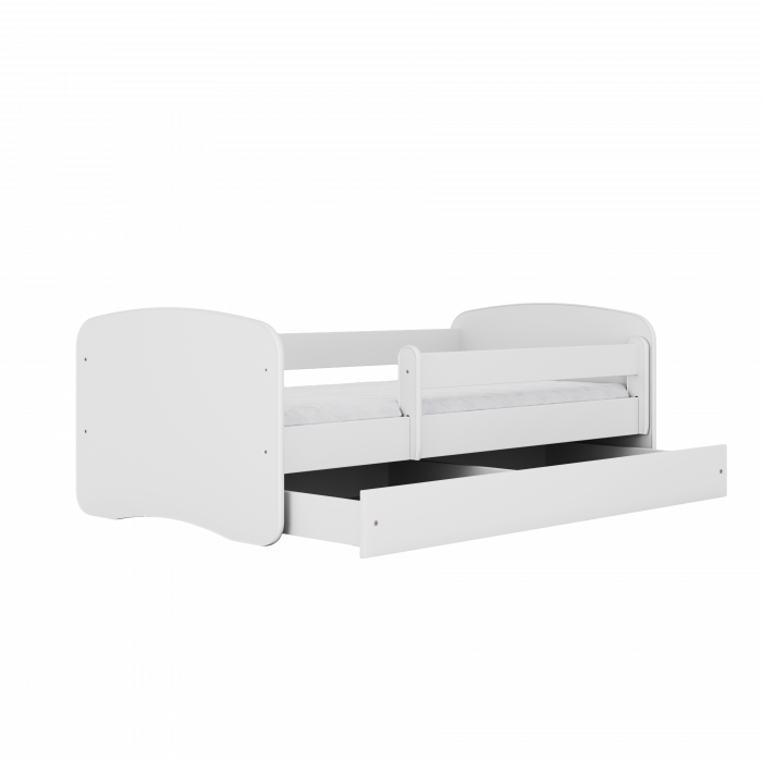 Pat copii Babydream MDF 140/160/180 cm, cu sertar, diverse culori [2]