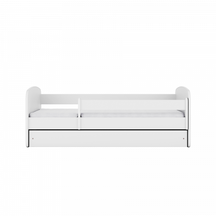 Pat copii Babydream MDF 140/160/180 cm, cu sertar, diverse culori [3]