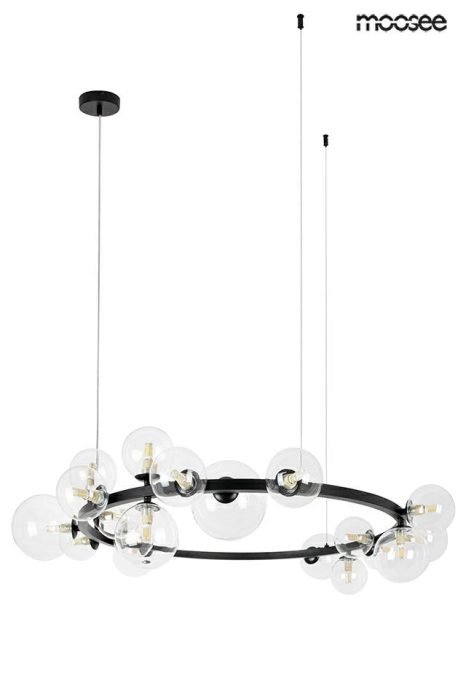 Pendul Alure 120 100x100x230 cm, Negru - Moosee [2]
