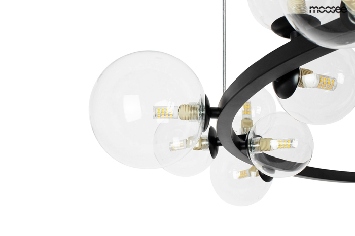 Pendul Alure 120 100x100x230 cm, Negru - Moosee [3]