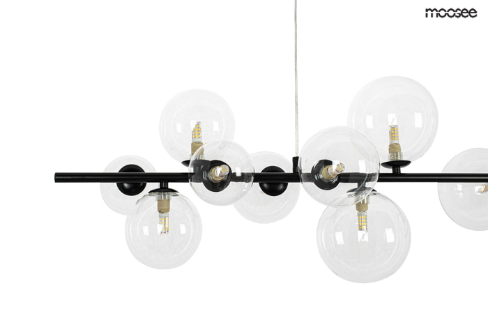 Pendul Alure Line 120x30x230 cm, Metal Negru - Moosee [3]