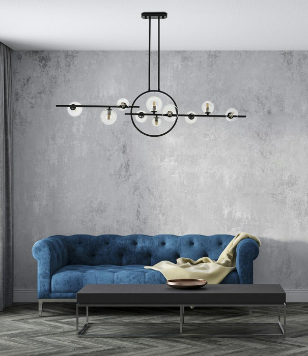 Pendul Alure Line Twin 120x25x83 cm, Negru - Moosee [10]